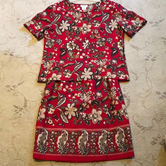 Beautiful 2 Piece Summer Wrap Dress Size 6 - Picture 6 of 8